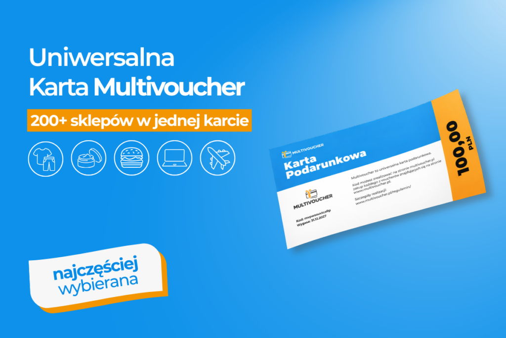 Uniwersalna karta podarunkowa Multivoucher