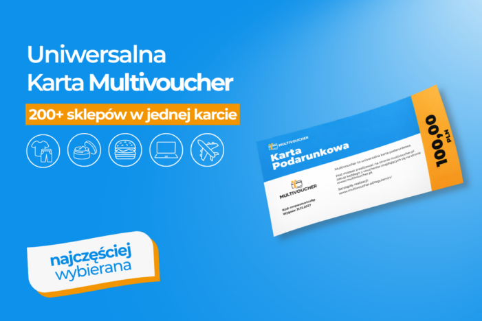 Uniwersalna karta podarunkowa Multivoucher