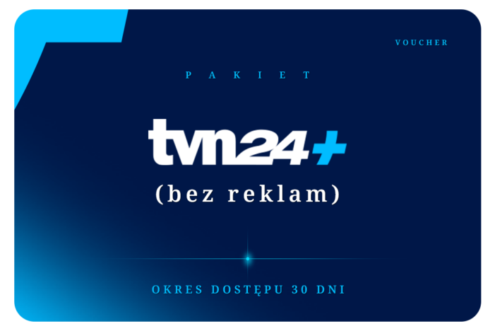 Karta podarunkowa TVN24+ (bez reklam)
