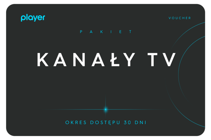 Karta podarunkowa KANAŁY TV na 30 dni