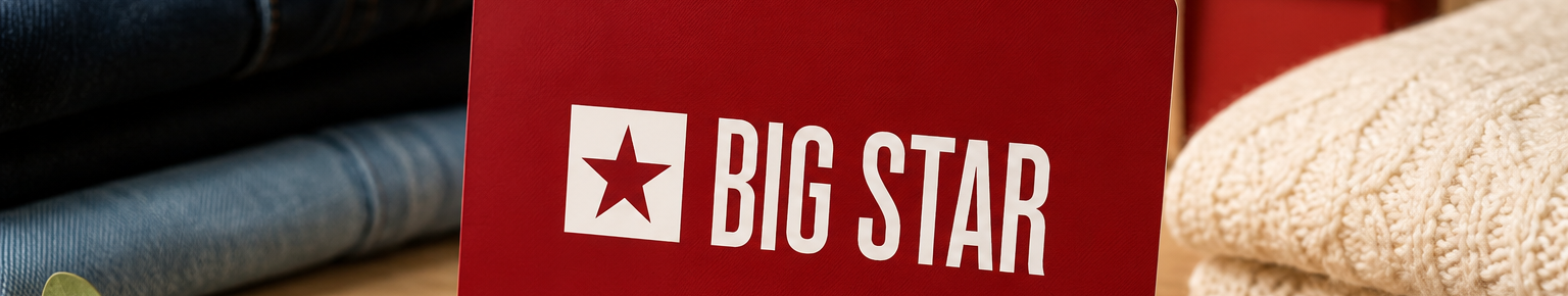 Karta podarunkowa Big Star – jak działa i kiedy warto ją wybrać?