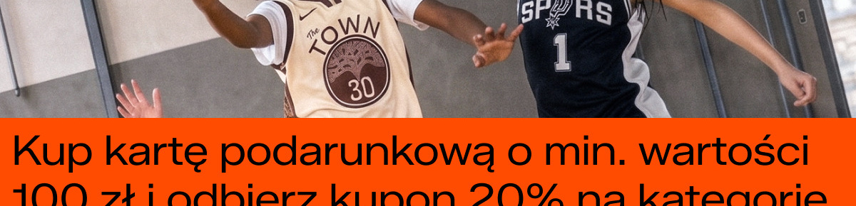 Dzieci grające w koszykówkę – promocja Zalando Kids: 20% rabatu przy zakupie karty podarunkowej za minimum 100 zł w Multivoucher.