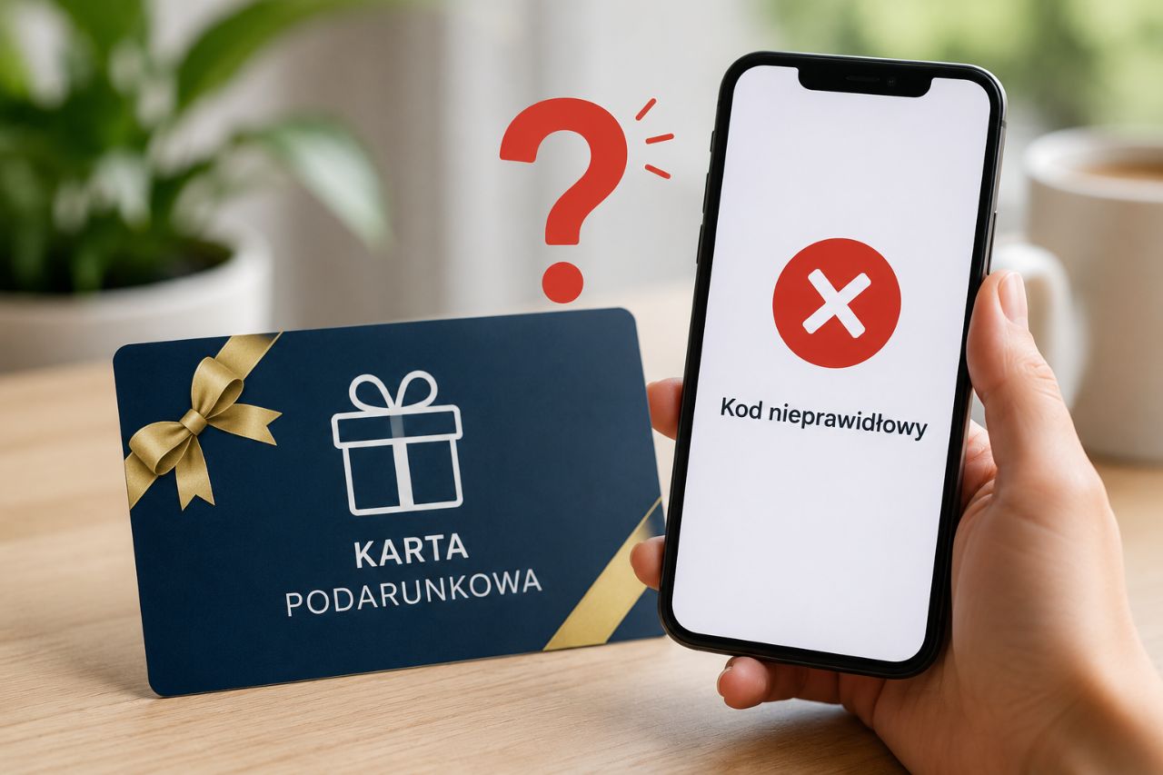 Co zrobić, gdy karta podarunkowa nie działa? Rozwiązania problemów