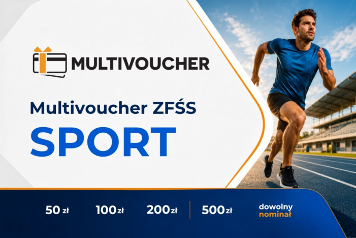 Uniwersalna Karta podarunkowa Multivoucher ZFŚS Sport