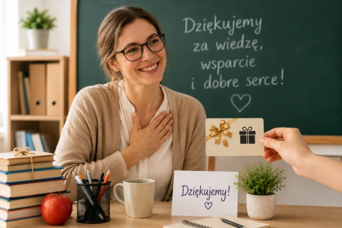 Prezent dla nauczyciela – co wybrać zamiast kwiatów?